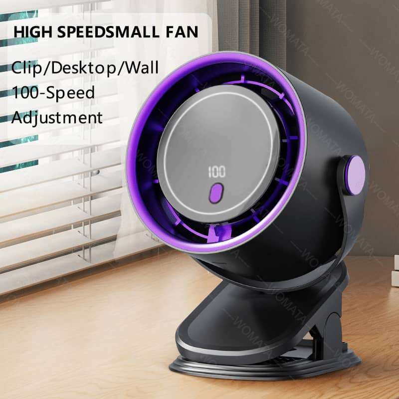 USB high-speed turbo Clip fan