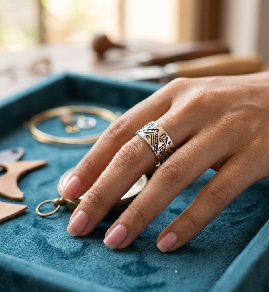 K19 | Wholesale Canyon Crest Adjustable Ring Non Tarnish