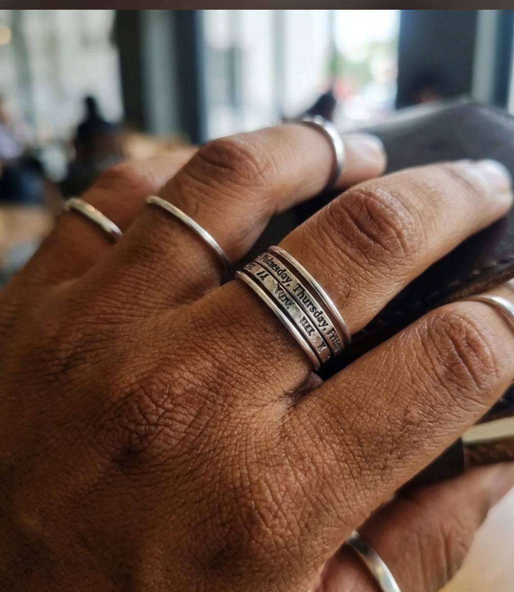 Weeks Xi Lumix Adjustable Non Tarnish Knuckle Ring