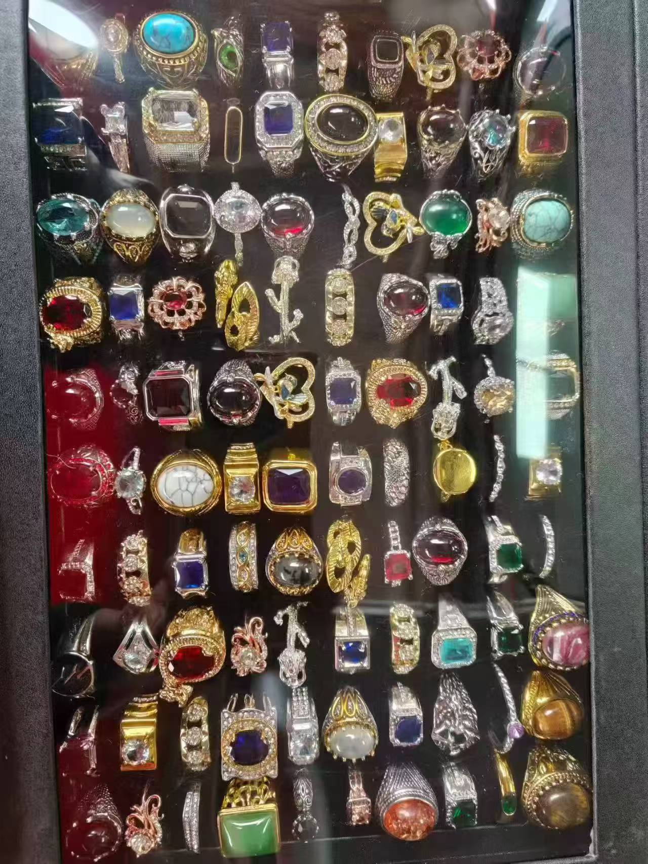 Pre-sale! | Exquisite rings, 100 pieces/box mixed wholesale jewelry Non tarnish