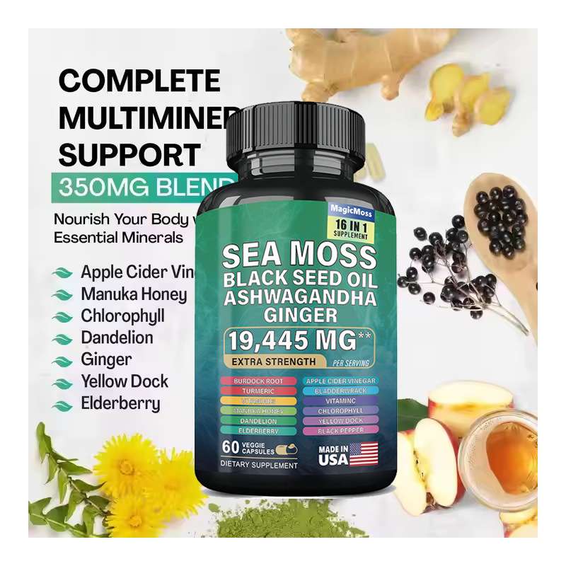SEA Moss All in one dietary Supplement 60capsules/bottle