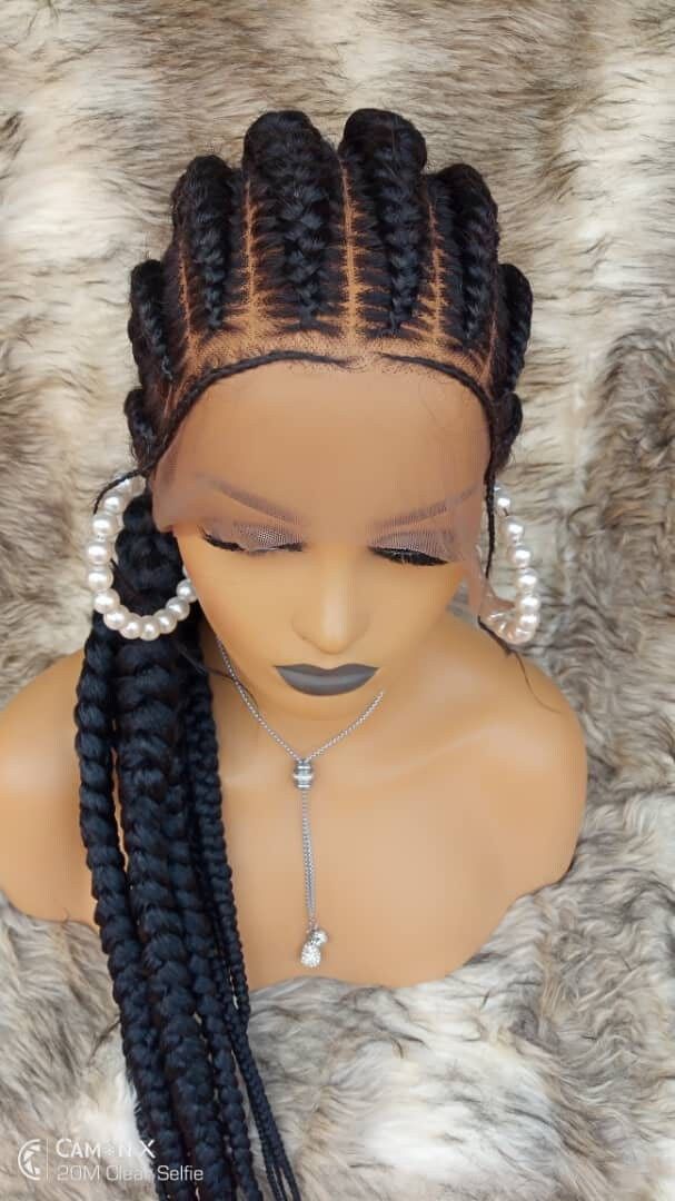 Glueless Braided Wig 0057