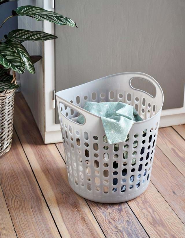 HIGH QUALITY LARGE CAPACITY RUBBER STORAGE BASKET
