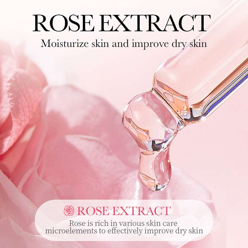 BIOAOUA Rose Hyaluronic Acid Moisturizing Mask for Dry skin and wrinkles