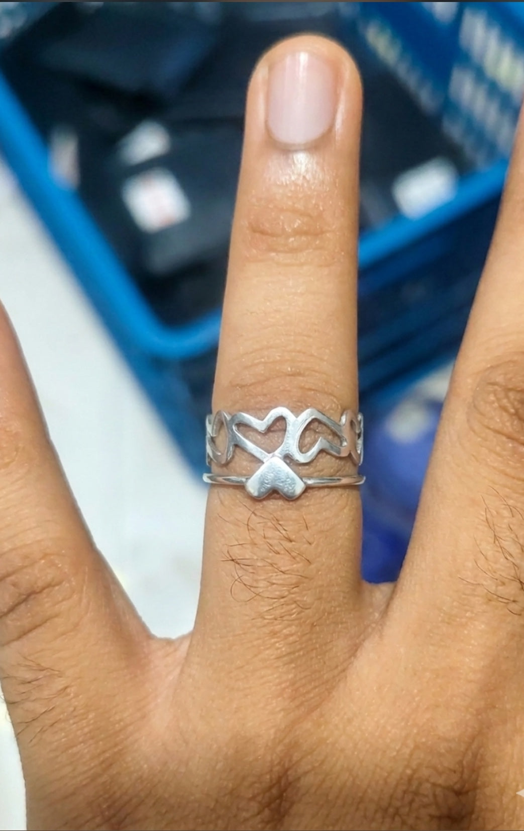 Unity Heart Knuckle Ring Non Tarnish