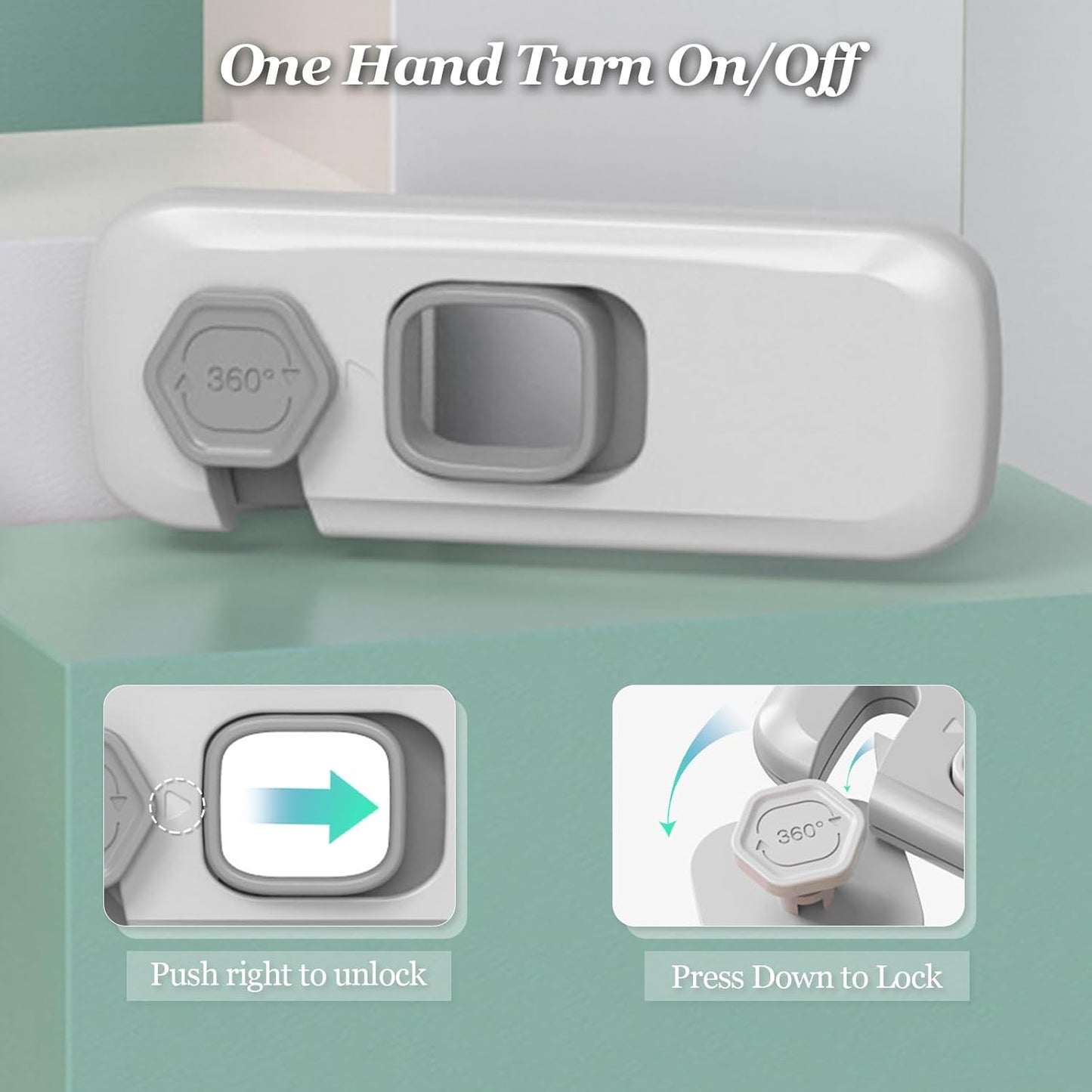 1pcs Cuddle Me Kiddies Safety lock for fridge/wardrobe/doors