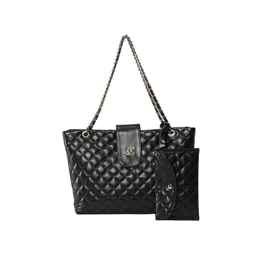 Leather tote bag HB04