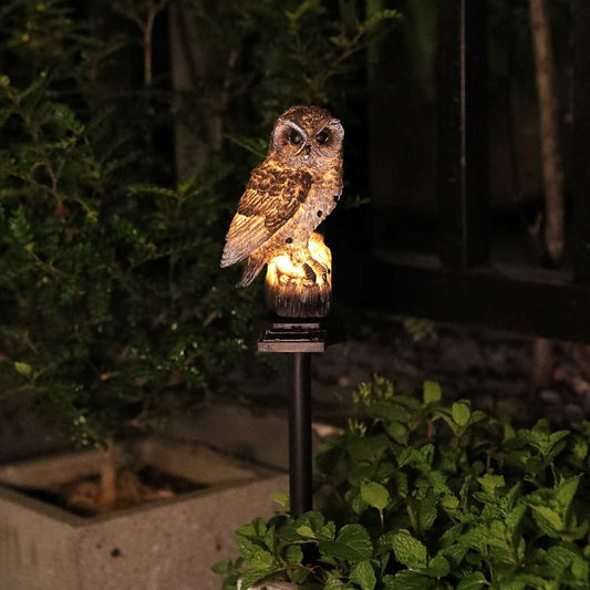 Owl outdoor garden  LED solar light